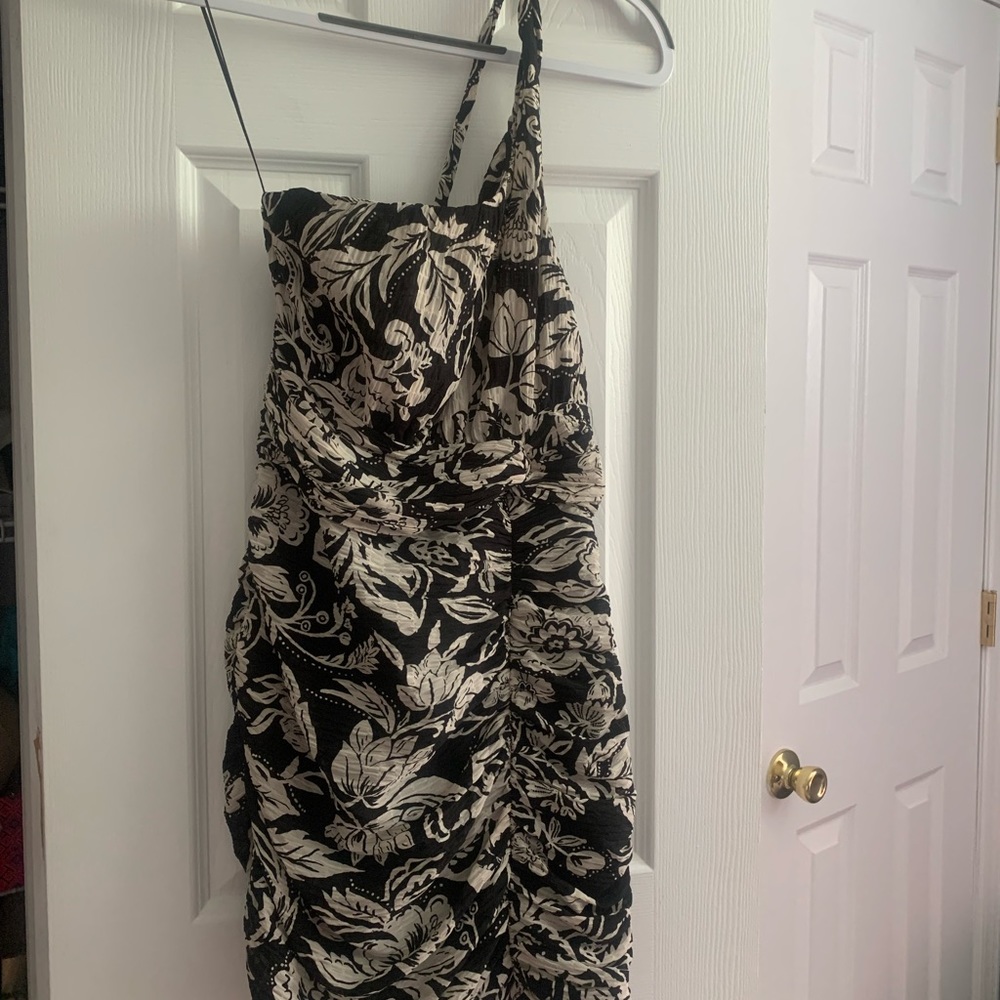 Zara one shoulder dress